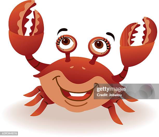 Happy Crab Cartoon High-Res Vector Graphic - Getty Images Happy Crab Cartoon High-Res Vector Graphic - Getty Images