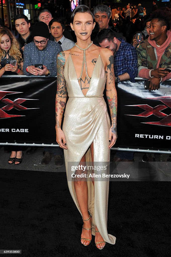 Premiere Of Paramount Pictures' "xXx: Return Of Xander Cage" - Arrivals