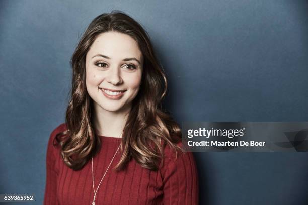 Mary Nepi from the fllm 'Snatchers' poses for a portrait at the 2017 Sundance Film Festival Getty Images Portrait Studio presented by DIRECTV on...