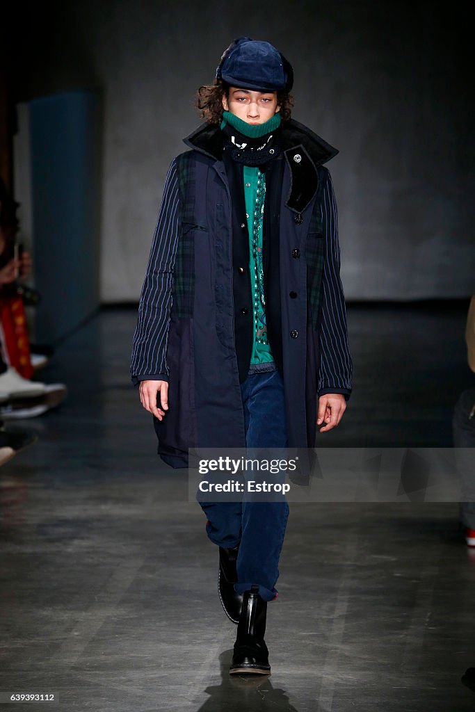 Sacai : Runway - Paris Fashion Week - Menswear F/W 2017-2018