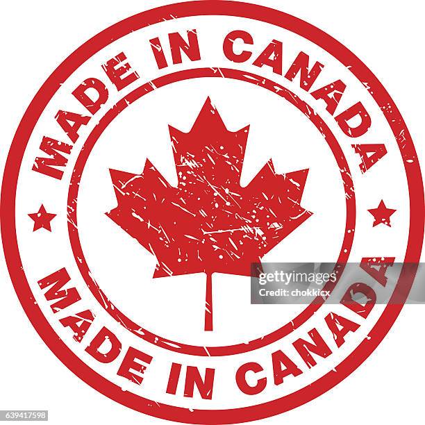 made in canada - making stock illustrations