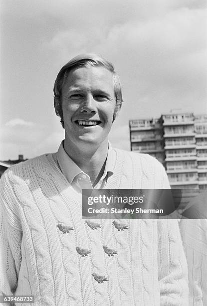 Tony Greig of the Sussex County Cricket Club, UK, 28th April 1971.