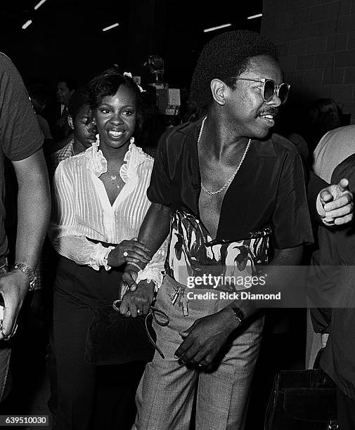 Recording Artist Gladys Knight attends The Jacksons Triumph Tour at The Omni Coliseum in Atlanta Georgia July 22, 1981