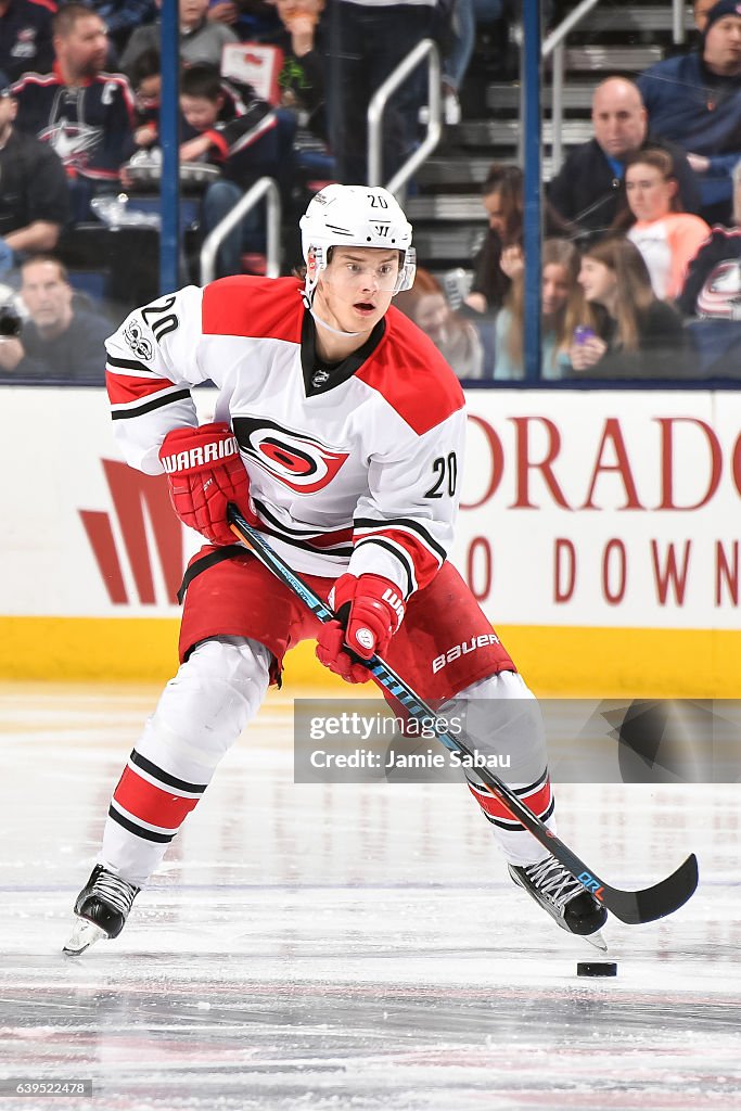 Carolina Hurricanes v Columbus Blue Jackets