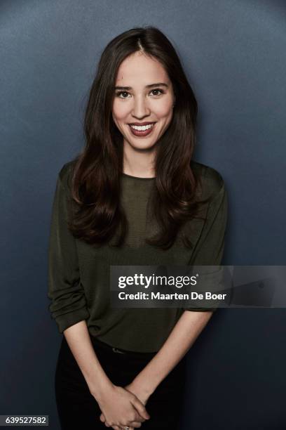 Kelsey Chow from the film 'Wind River' poses for a portrait at the 2017 Sundance Film Festival Getty Images Portrait Studio presented by DIRECTV on...