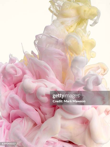 paint in water - ink cloud stock pictures, royalty-free photos & images