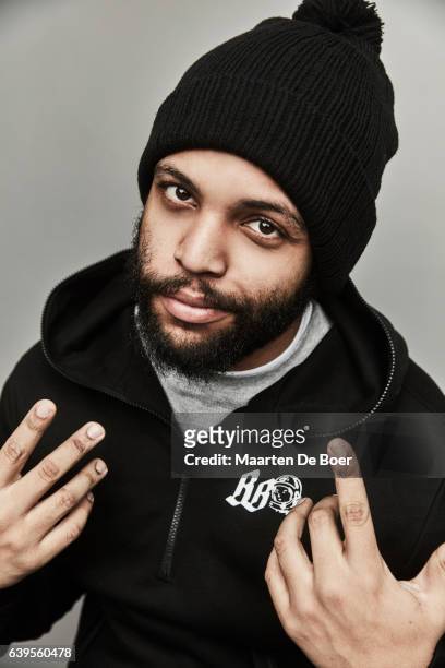 Shea Jackson Jr. From the film 'Ingrid Goes West' poses for a portrait at the 2017 Sundance Film Festival Getty Images Portrait Studio presented by...