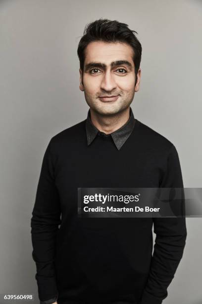 Kumail Nanjiani from the film 'The Big Sick' poses for a portrait at the 2017 Sundance Film Festival Getty Images Portrait Studio presented by...
