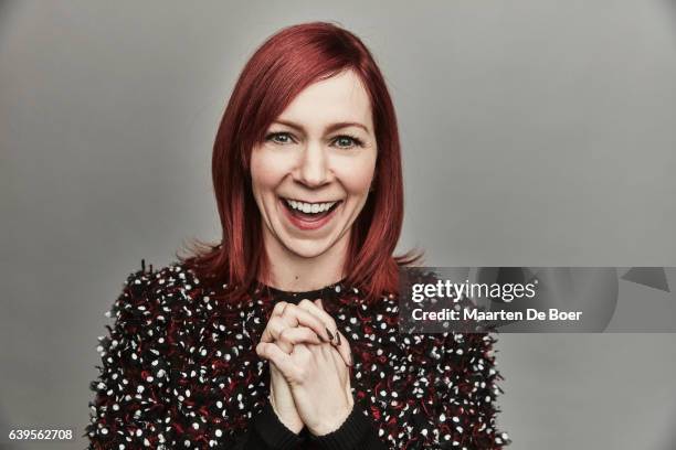 Carrie Preston from the film 'To the Bone' poses for a portrait at the 2017 Sundance Film Festival Getty Images Portrait Studio presented by DIRECTV...