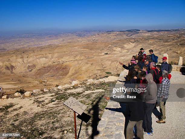 December 27 Mount Nebo, Jordan. For some people, Mount Nebo, 10 km from Madaba, is considered the place where Moses died contemplating the Promised...