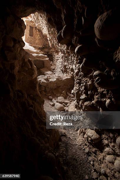 December 31 Lot's cave, Archaeological site of Numeira, Numeira, Al-Karak Governorate, Jordan. In the Old Testament, one can read the story of the...