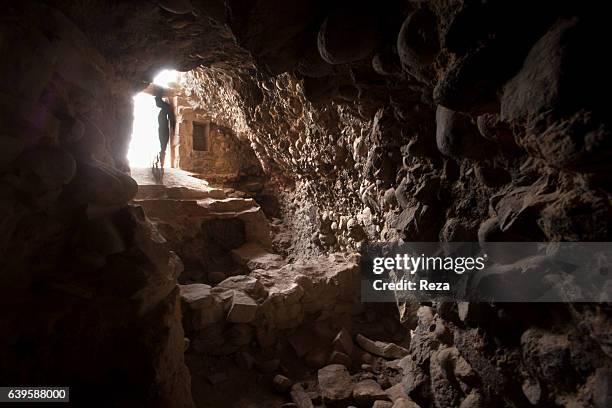 December 31 Lot's cave, Archaeological site of Numeira, Numeira, Al-Karak Governorate, Jordan. In the Old Testament, one can read the story of the...