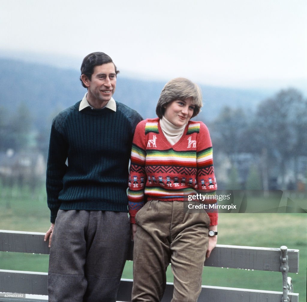 Prince Charles and Lady Diana Spencer