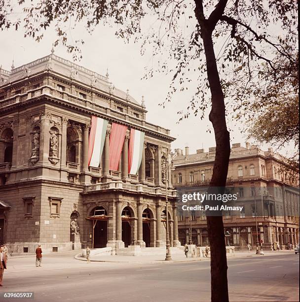 Hungarian State Opera House in Budapest