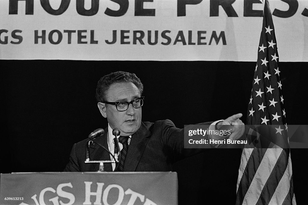 US Secretary of State, Henry Kissinger