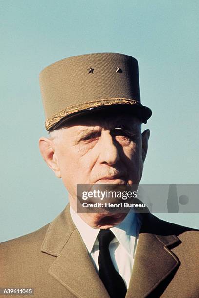 French President General Charles de Gaulle
