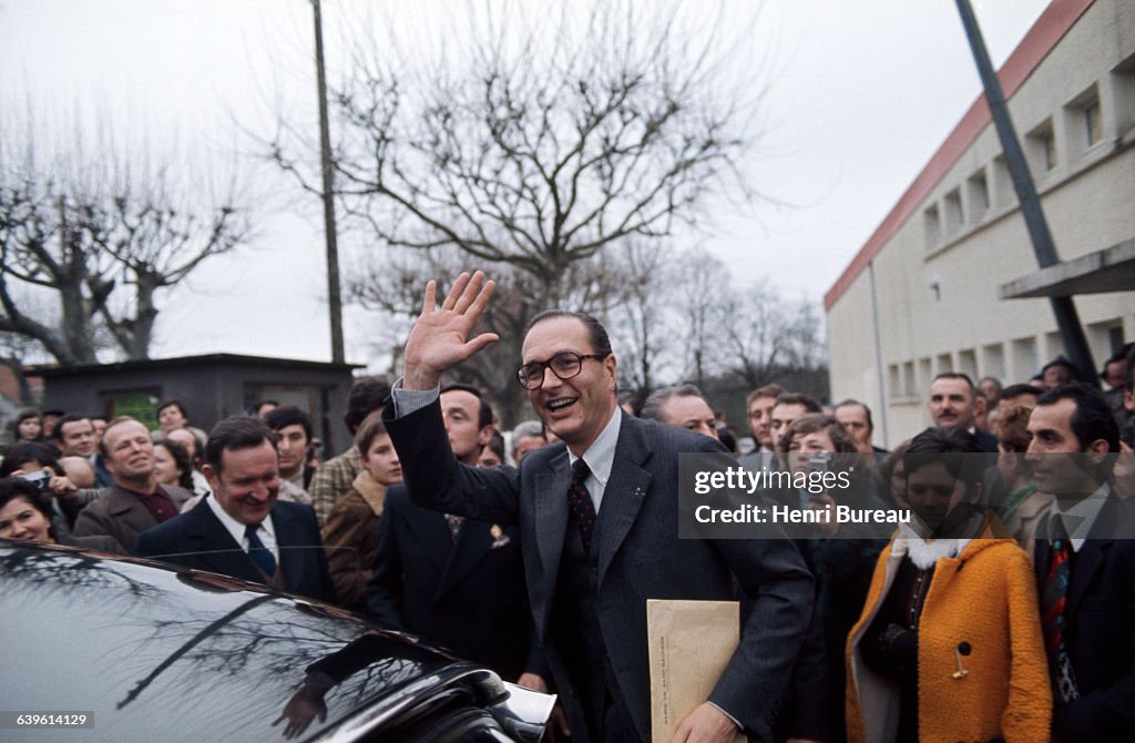 French Politician Jacques Chirac