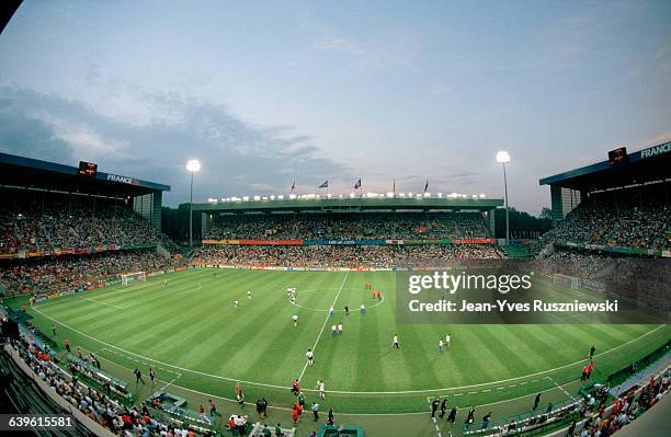 The Felix Bollaert stadium in Lens holding the match between Spain and Bulgaria during the 1998 soccer World Cup.