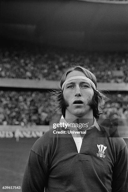 John Peter Rhys Williams, known universally as JPR Williams, fullback of the Wales's Rugby Union team.