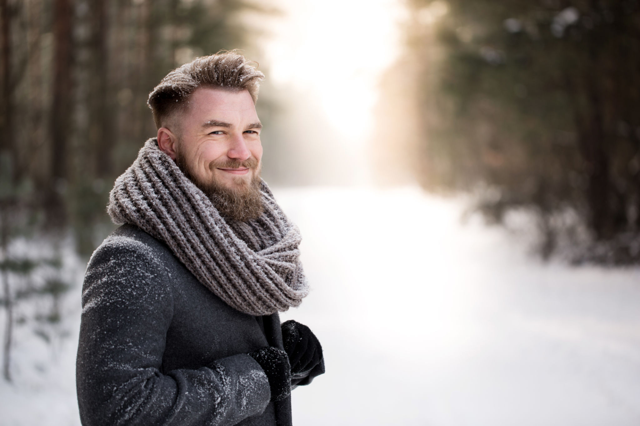 winter beard