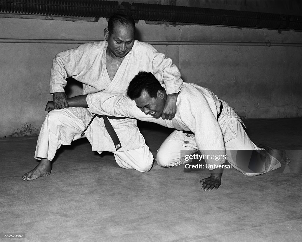 Judo - Tamio Kurihara and Toshiro Daigo