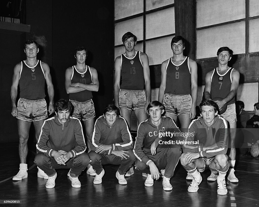 Basketball - 1973 - Soviet Team