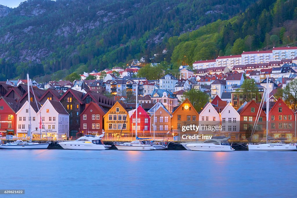 Bergen's port timber houses