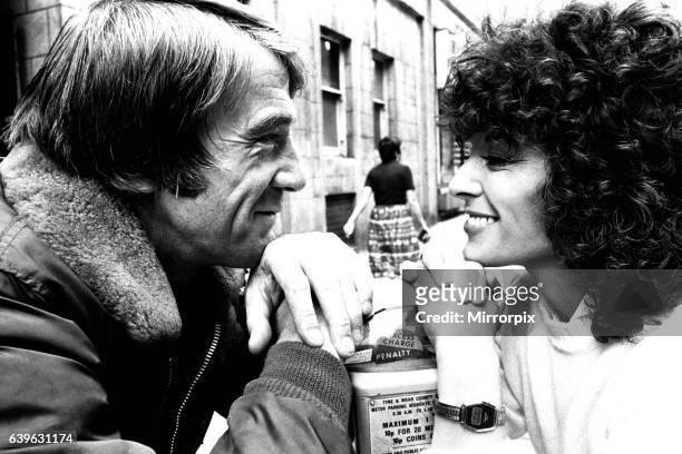 Jill Gascoigne and Bryan Marshall who are appearing in The Gentle Trap at the Theatre Royal, Newcastle on 21st July, 1981.