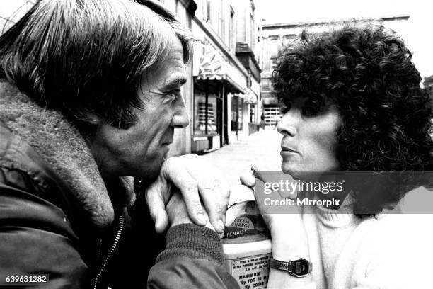 Jill Gascoigne and Bryan Marshall who are appearing in The Gentle Trap at the Theatre Royal, Newcastle on 21st July, 1981.