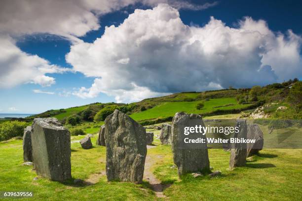 ireland, dublin, exterior - 石柱 ストックフォトと画像