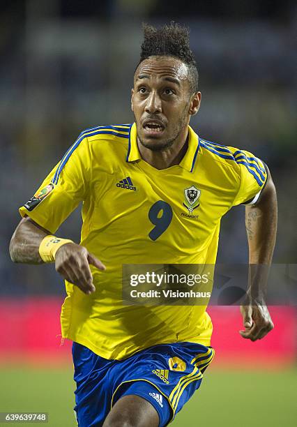 Of Gabon during the Group A match between Cameroon and Gabon at Stade de L'Amitie on January 22, 2017 in Libreville, Gabon.