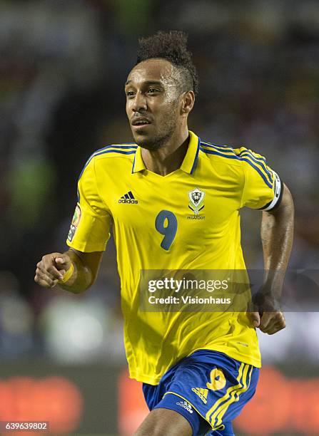 Of Gabon during the Group A match between Cameroon and Gabon at Stade de L'Amitie on January 22, 2017 in Libreville, Gabon.