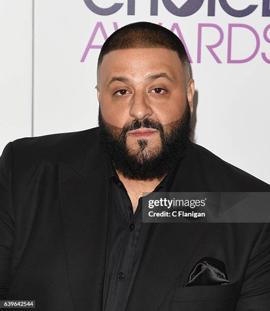 Khaled attends the People's Choice Awards 2017 at Microsoft Theater on January 18, 2017 in Los Angeles, California