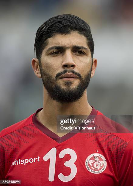 Of Tunisia during the Group B match between Algeria and Tunisia at Stade Franceville on January 19, 2017 in Franceville, Gabon.