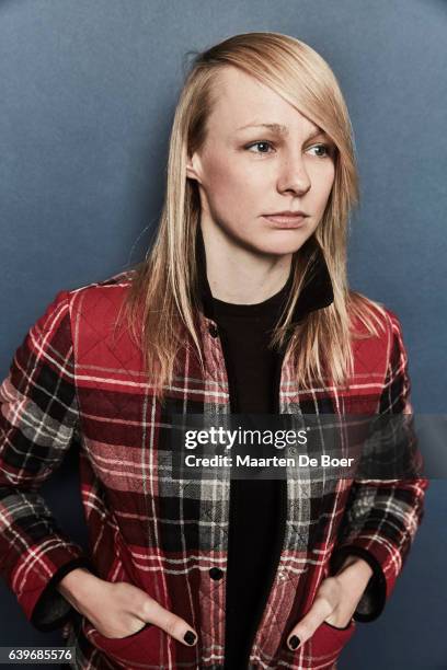 Kitty Green from the film 'Casting JonBenet' poses for a portrait at the 2017 Sundance Film Festival Getty Images Portrait Studio presented by...