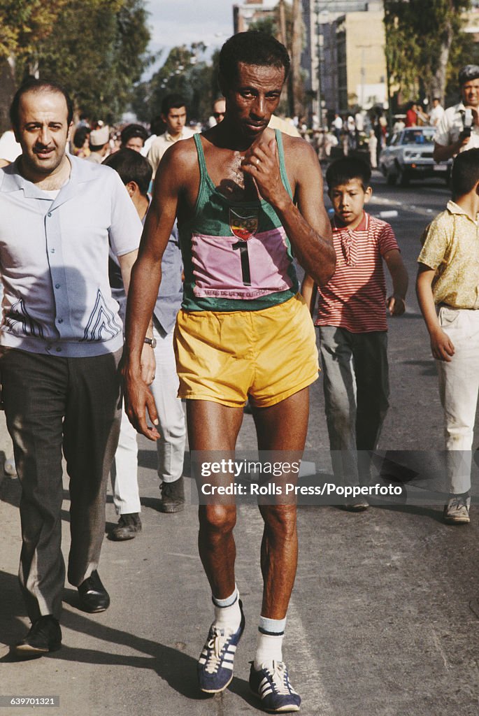 Abebe Bikila At XIX Summer Olympics