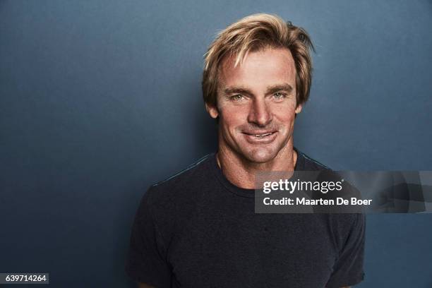 Laird Hamilton from the film 'TAKE EVERY WAVE: The Life Of Laird Hamilton' poses for a portrait at the 2017 Sundance Film Festival Getty Images...