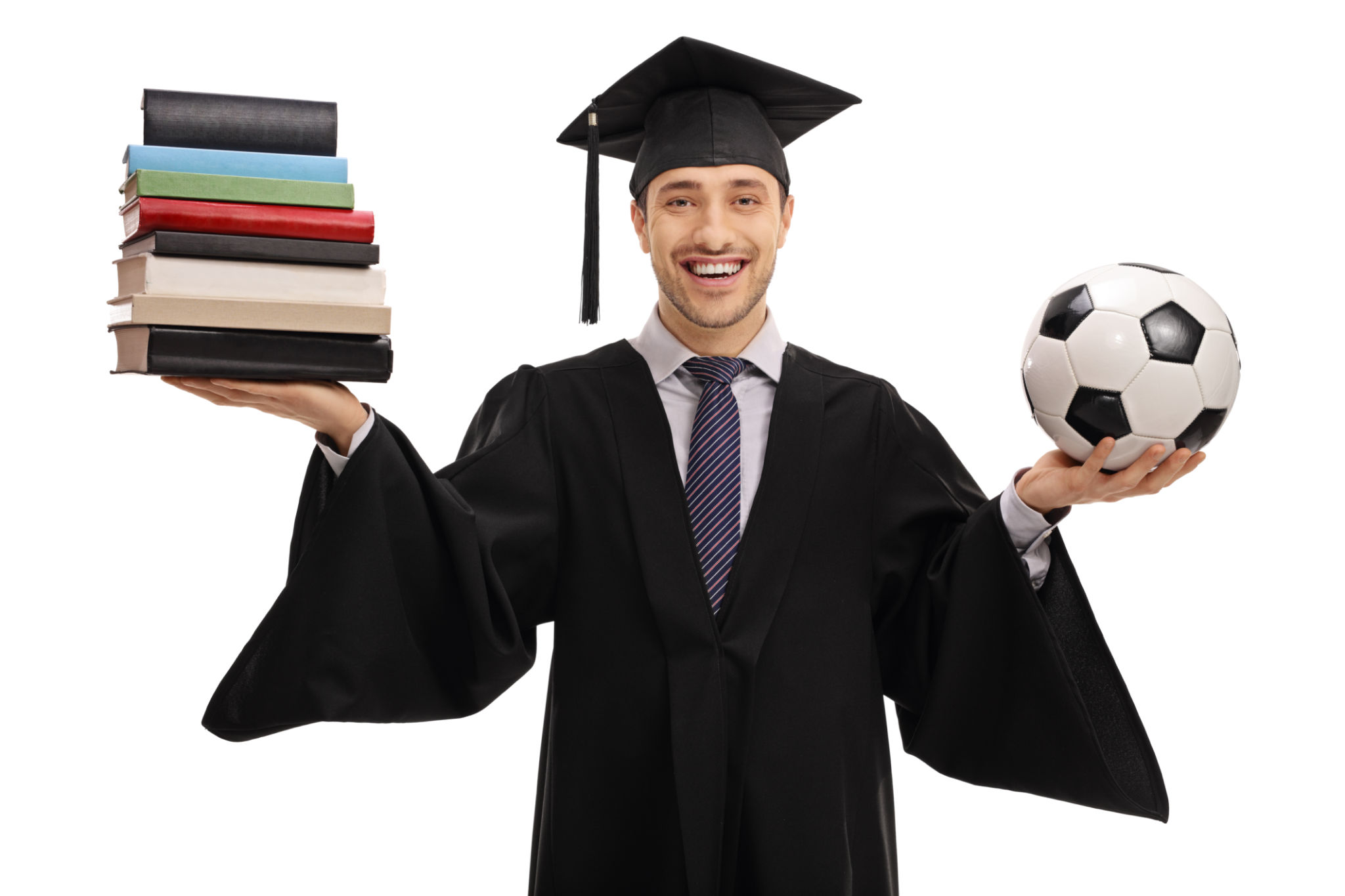 graduating athlete