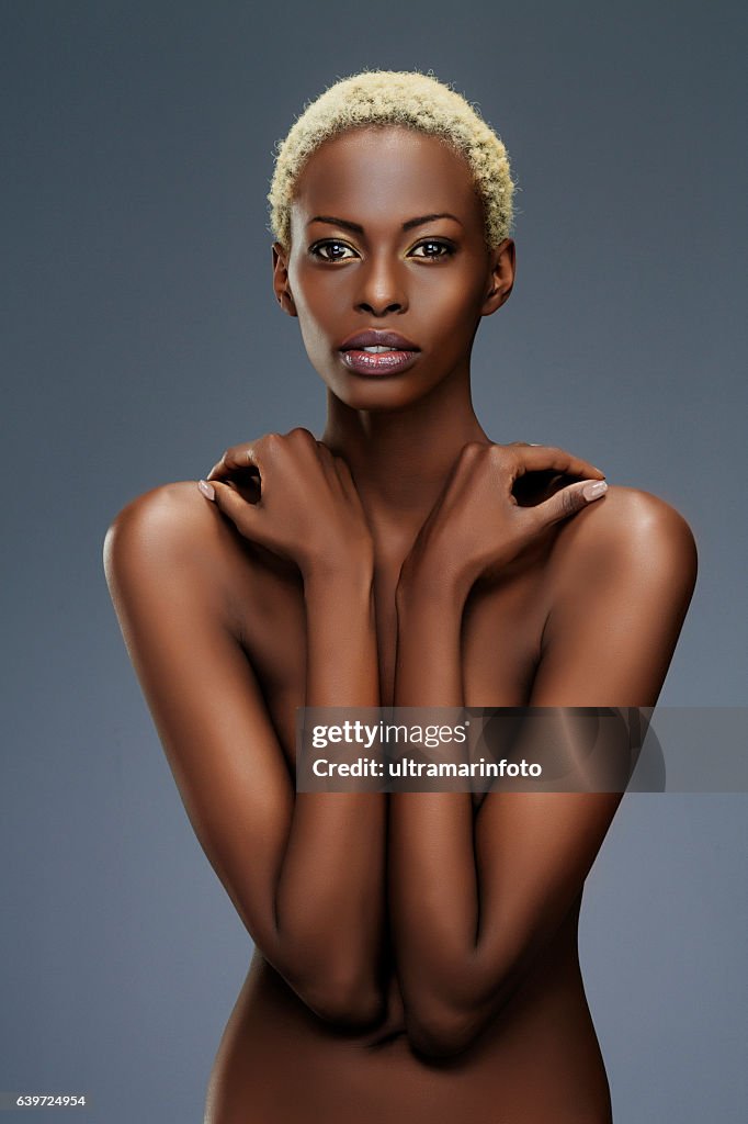Beauty portrait  Fashion  Beautiful african ethnicity  young women