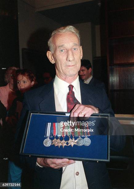Cockleshell Hero's. Bill Sparks almost wept as he sold his war time medals at auction, they fetched 31,000 30th June 1988.
