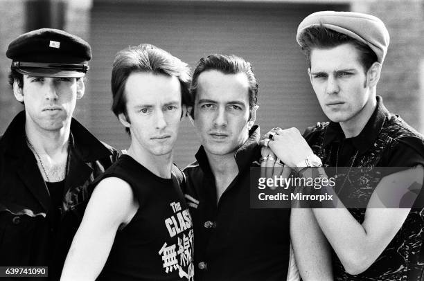 Punk rock group The Clash. 21st April 1982.