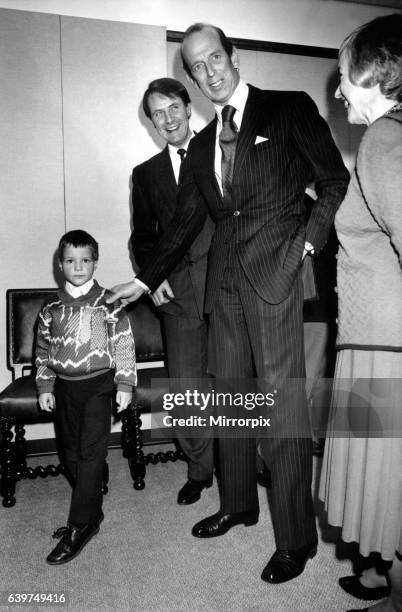 Prince Edward of Kent - The Duke and Duchess of Kent North East Royal Visits The Duke of Kent meeting leukaemia patient Duncan Carruthers, Dr Steve...