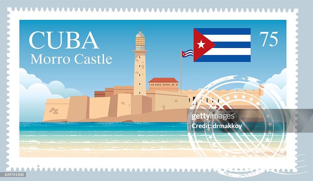 Morro Castle Stamp