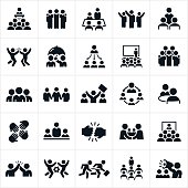 Business Teams Icons
