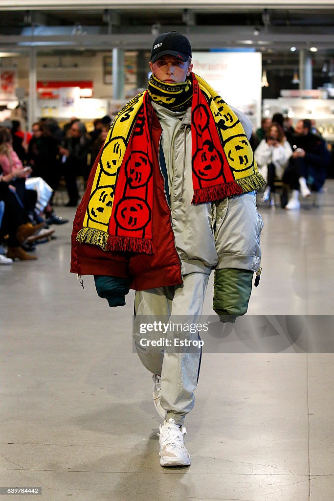 Vetements : Runway - Paris Fashion Week - Haute Couture Spring Summer 2017