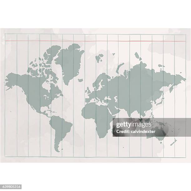 1,142 World Map Page Stock Photos, High-Res Pictures, and Images ...