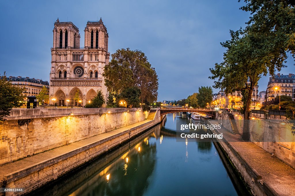 Notre-Dame, Paris et la Seine