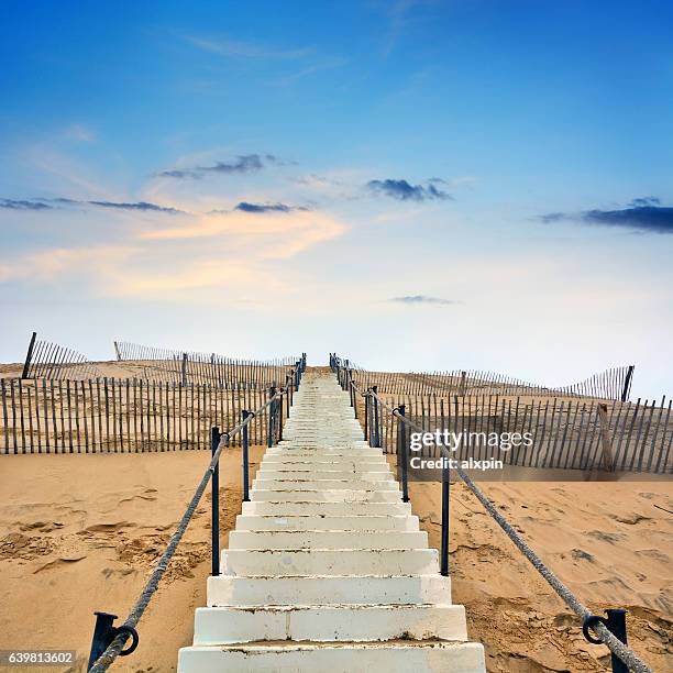 dune of pilat - arcachon stock pictures, royalty-free photos & images