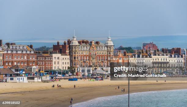 royal hotel weymouth dorset - weymouth dorset stock pictures, royalty-free photos & images