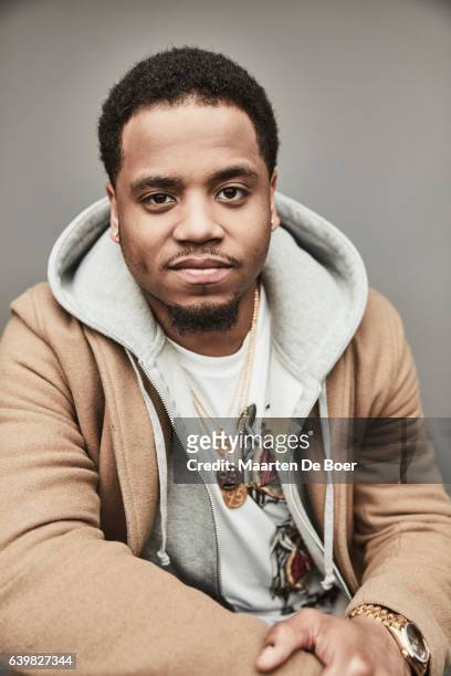 Mack Wilds from the series 'Shots Fired' poses for a portrait at the 2017 Sundance Film Festival Getty Images Portrait Studio presented by DIRECTV on...